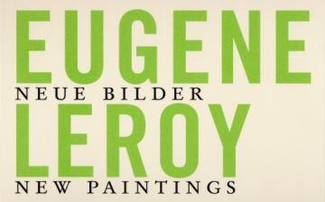 Eugène Leroy - Neue Bilder